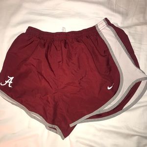 Red Alabama Nike shorts!